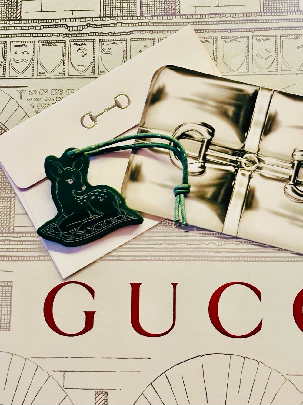 Gucci Authentic Ornament Brand New Includes Gucci Card & Envelope